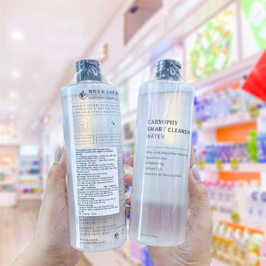 Nước Tẩy Trang Dành Cho Da Dầu Mụn Caryophy Smart Cleansing Water