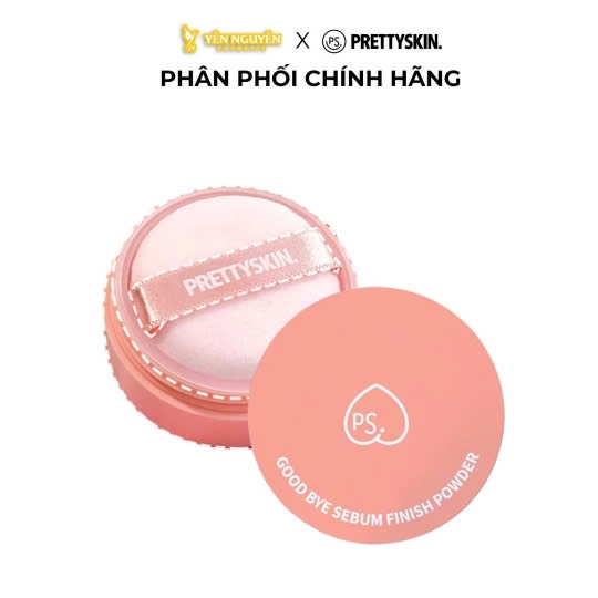 Phấn Bột Kiềm Dầu Prettyskin 5g (Hồng)