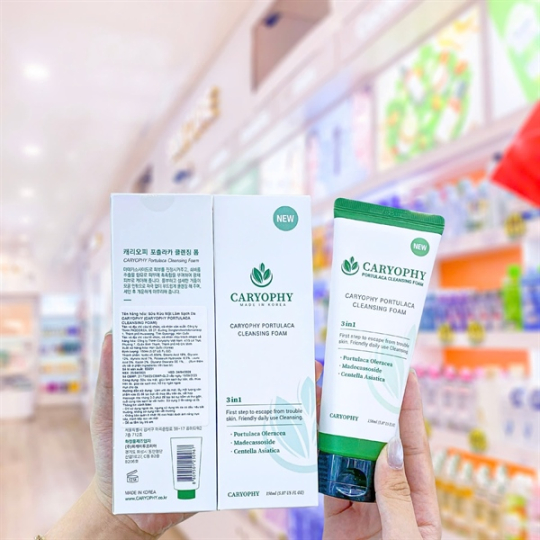 Sữa Rửa Mặt Caryophy Portulaca Cleansing Foam 150ml 