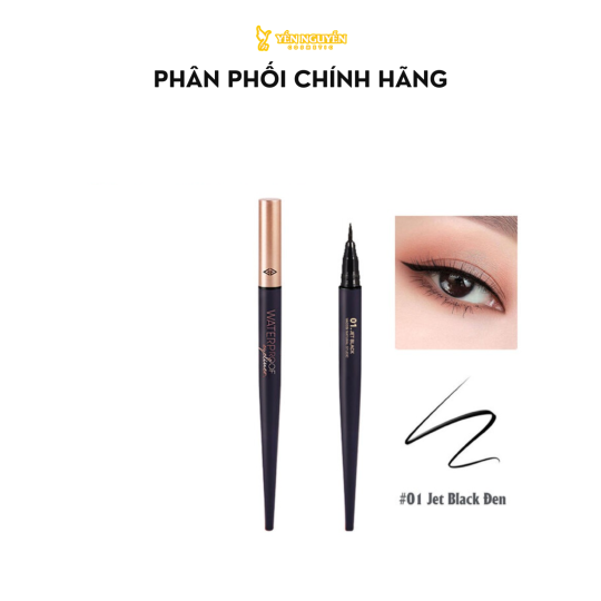 Bút Kẻ Mắt Nước Vacosi Siêu Lì Sắc Mảnh Waterproof Eyeliner Pen