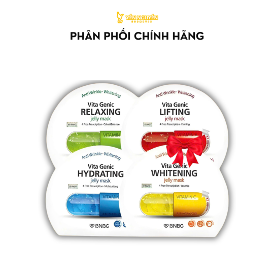 Combo 10 Mặt Nạ BNBG Vita Genic Relaxing Jelly Mask (120k)