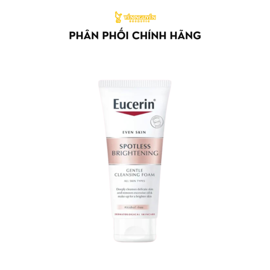 Sữa Rửa Mặt Tạo Bọt Làm Sáng Da Eucerin 50g