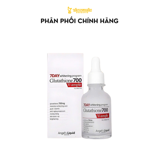 Huyết Thanh Trắng Da Angel’s Liquid 7 Day Whitening Program Glutathione 700 V-ampoule
