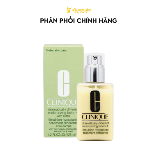 Lotion Dưỡng Ẩm Clinique Dành Cho Da Khô, Hỗn Hợp Khô 125ml Dramatically Different Moisturizing Lotion+