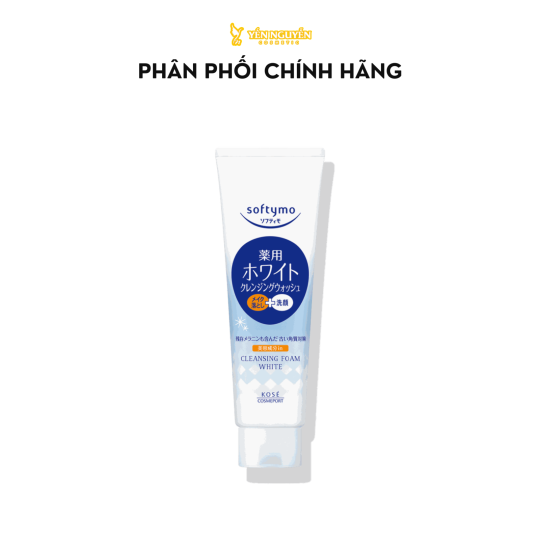 Sữa Rửa Mặt Kose Softymo Cleansing Foam White 190g