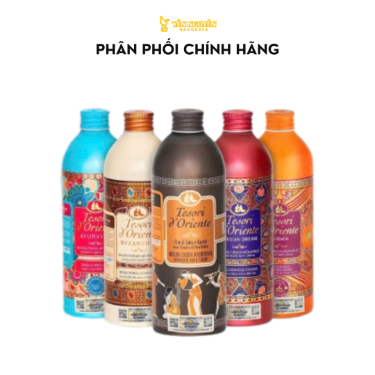 Sữa Tắm Hương Nước Hoa Ý Cao Cấp Nhiều Mùi Tesori d