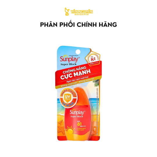 Sữa Chống Nắng Cực Mạnh Sunplay Super Block SPF81 30g