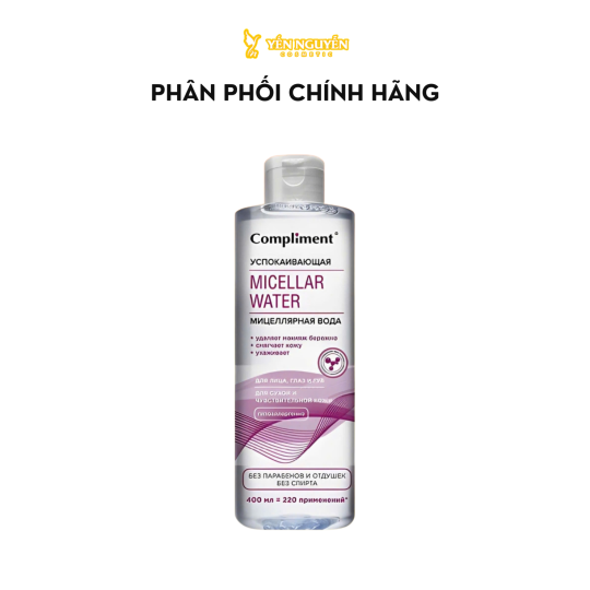 Nước Tẩy Trang Compliment Smoothing Micellar Water 400mL