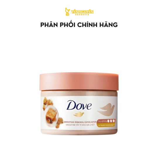 Tẩy Tế Bào Chết Body Dove Đường Nâu và Dừa 298g