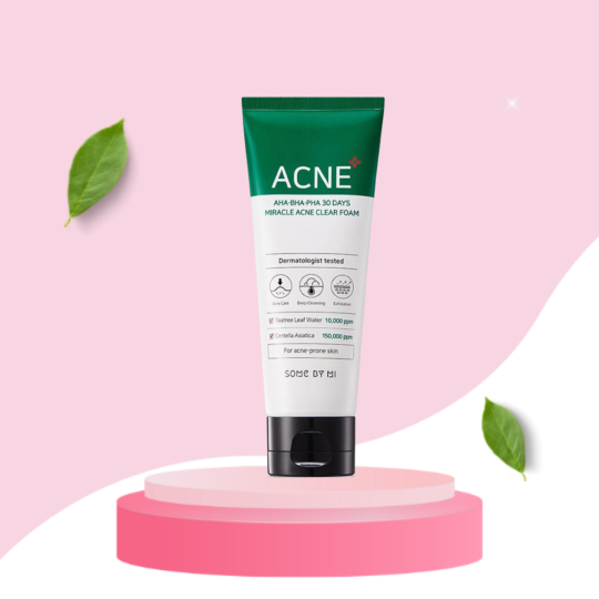 Sữa Rửa Mặt Acne AHA-BHA-PHA 30 days Some By Mi