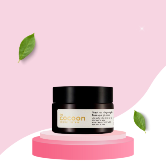 Kem Dưỡng Ẩm Dạng Thạch Từ Hoa Hồng Tươi Giúp Nuôi Dưỡng & Khóa Ẩm Cocoon Rose Aqua Gel Cream
