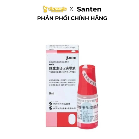 [Thực phẩm bảo vệ sức khỏe] Thuốc Nhỏ Mắt Santen Sancoba Eye Drops 5ml Nhật Bản