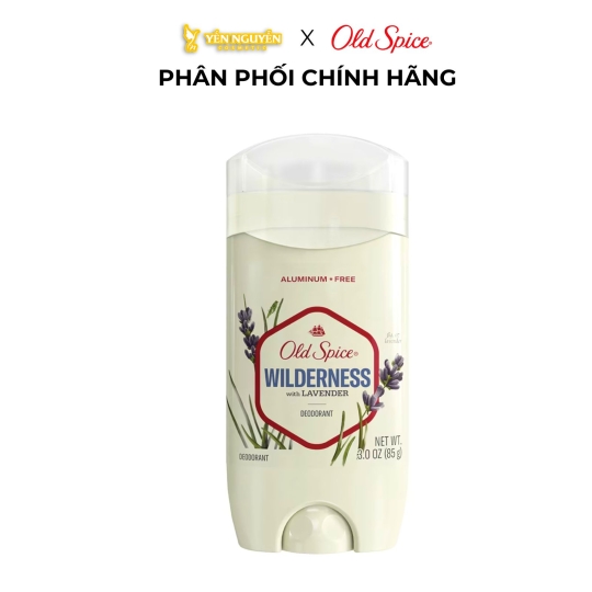 Sáp Khử Mùi Old Spice Wilderness With Lavender Deodorant 85g