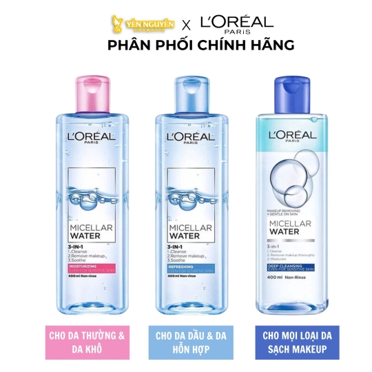  Nước Tẩy Trang Làm Sạch Sâu 3 In 1 L