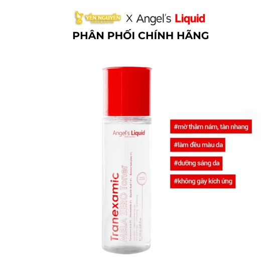 Nước Hoa Hồng Giảm Thâm Nám Angel's Liquid Tranexamic Mela Zero Cream 150ml