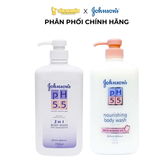 Sữa Tắm Ph5.5 Johnson & Johnson 750Ml