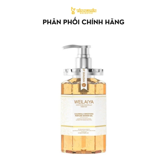 Sữa tắm WEILAIYA Calendula Skin Beautifying Essence Shower Gel 450ml