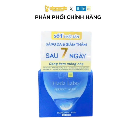 Kem Dưỡng Trắng Hada Labo Perfect White Cream 50g
