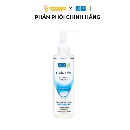 Dầu Tẩy Trang Hadalabo Advanced Nourish Cleansing Oil Sạch sâu, Dưỡng ẩm 200ml