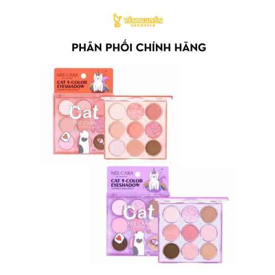 Phấn Mắt Nee Cara Cat 9 Color NA4654