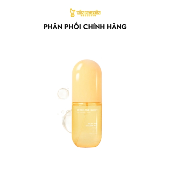 Xịt Dưỡng Tóc Grace And Glow Daisy Hair Vitamin Mist 100ml