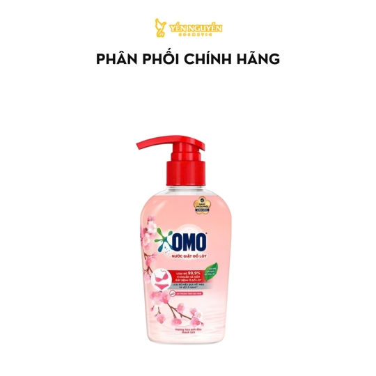 Nước Giặt Đồ Lót OMO Hương Hoa Anh Đào Chai 300G