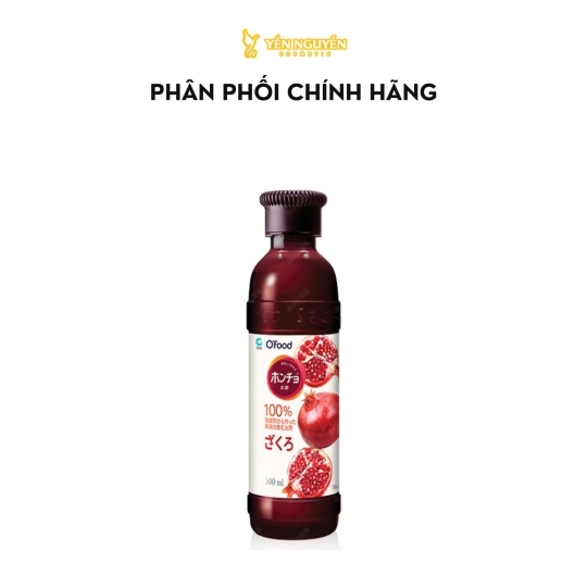 Nước lựu lên men Hongcho OFood 500ml