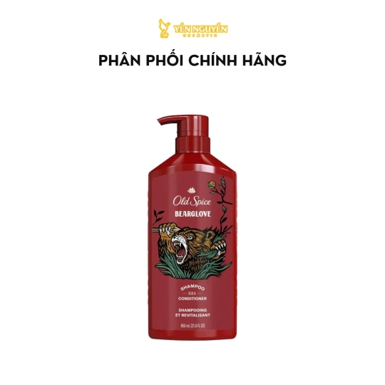Dầu Gội Xả 2in1 Old Spice Shampoo and Conditioner #Bearglove