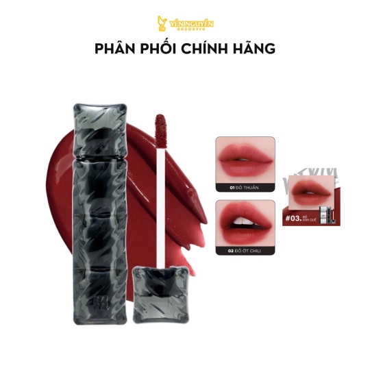 Son Kem Lì Bền Màu, Lâu Trôi Merzy Puffer Velvet Tint 3.7g