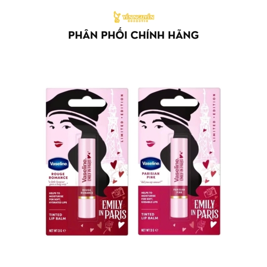 Son Dưỡng Ẩm Có Màu Vaseline Emily In Paris