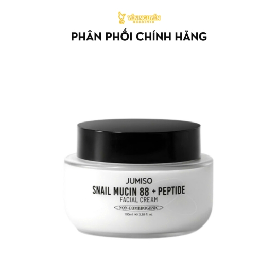 Kem dưỡng ốc sên phục hồi da JUMISO Snail Mucin 88 + Peptide 100ml