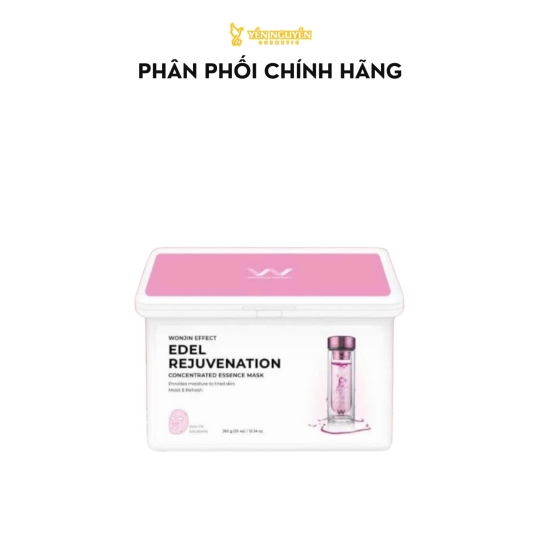 Mặt Nạ Giấy Truyền Dịch Trẻ Hóa Da Wonjin Effect Edel Rejuvenation (Hộp 30 Miếng)