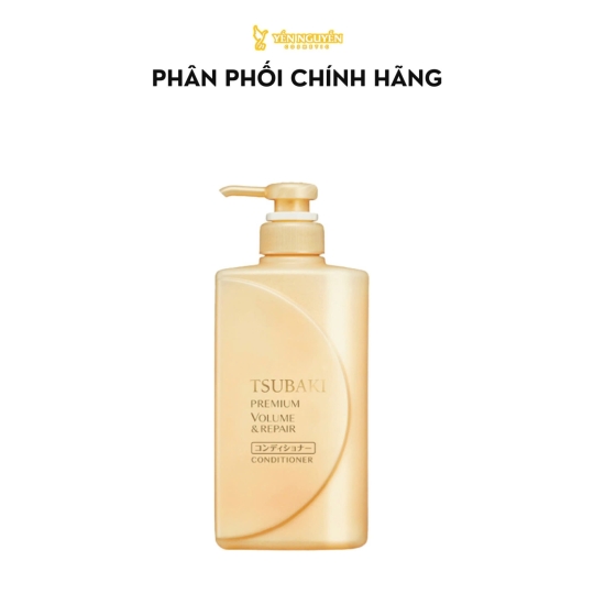 Dầu Xả Tsubaki Premium Repair Conditioner Ngăn Ngừa Rụng Tóc 490ml