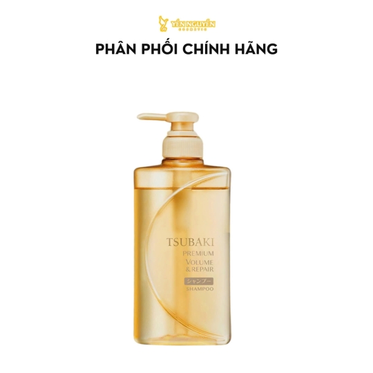 Dầu Gội TSUBAKI Premium Ngăn Ngừa Rụng Tóc 490ml