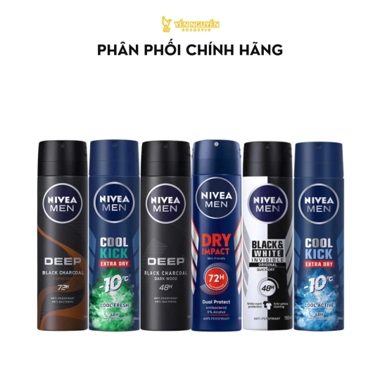 Xịt Ngăn Mùi Nivea Men 150ml