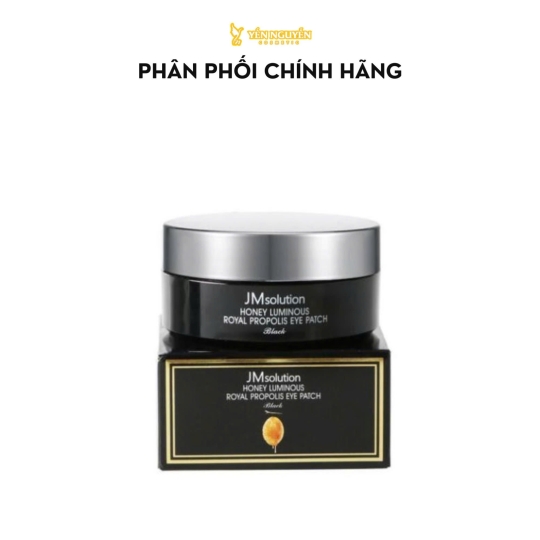 Mặt Nạ Mắt JMsolution Honey Luminous Royal Propolis Eye Patch Mật Ong Mờ Quầng Thâm, Nếp Nhăn 90g 