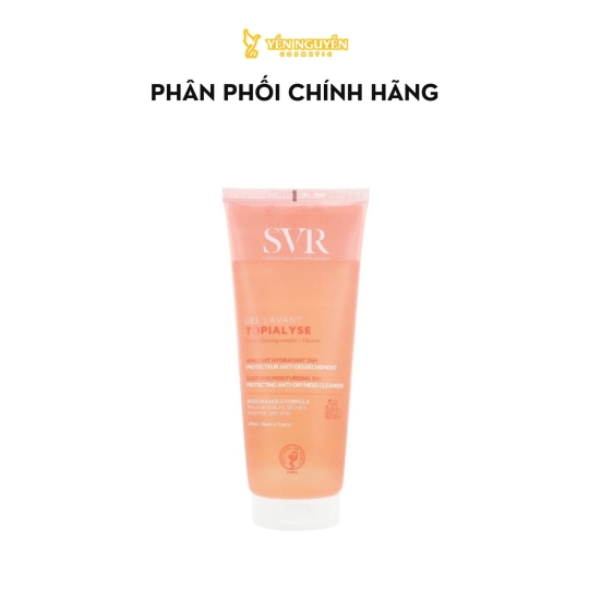Gel Rửa Mặt SVR Topialyse Gel Lavant Không Xà Phòng Cho Da Khô, Nhạy Cảm 200ml