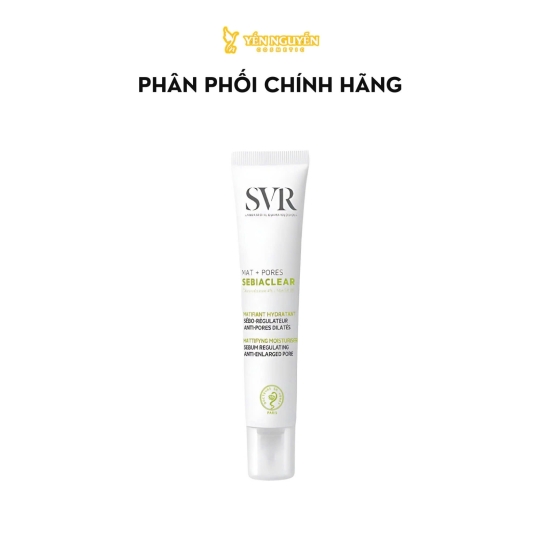 Kem Dưỡng SVR Giảm Mụn Se Khít Lỗ Chân Lông Mat + Pores 40ml