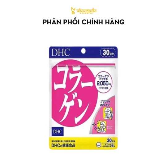 Viên Uống DHC Bổ Sung Collagen Làm Đẹp Da 30 Ngày 180 Viên