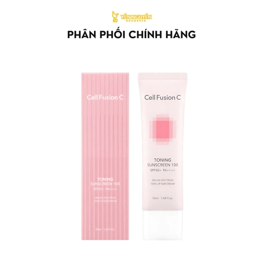 Kem Chống Nắng Cell Fusion C Aqua Tone Up Sunscreen 100 SPF50+ PA++ 50mL