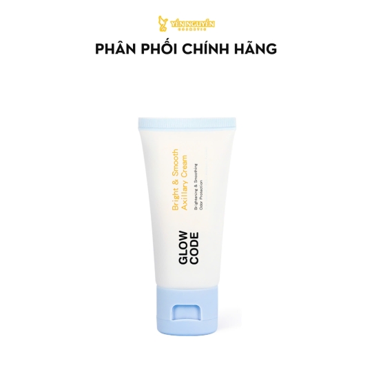 Kem Dưỡng Thể GlowCode  Bright & Smooth Axillary Cream Giúp Da Sáng Mịn, Mờ Thâm 30g