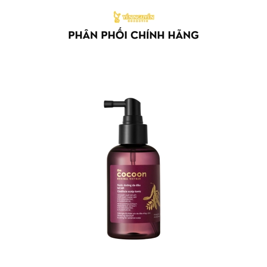 Nước Dưỡng Tóc Cocoon Gleditsia Scalp Tonic Bồ Kết Giảm Gàu Cho Da Đầu Nhạy Cảm 140ml