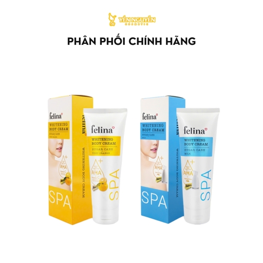 Kem Dưỡng Trắng Da Toàn Thân Felina 250g