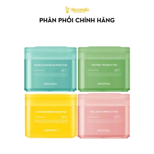 Toner Pad Mediheal Ampoule Pad 100 miếng các loại