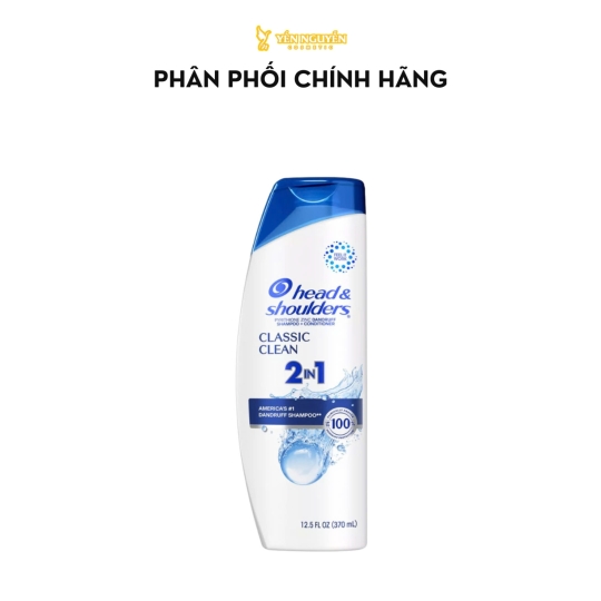 Dầu Gội Xả Head & Shoulders Classic Clean 2In1 370ml